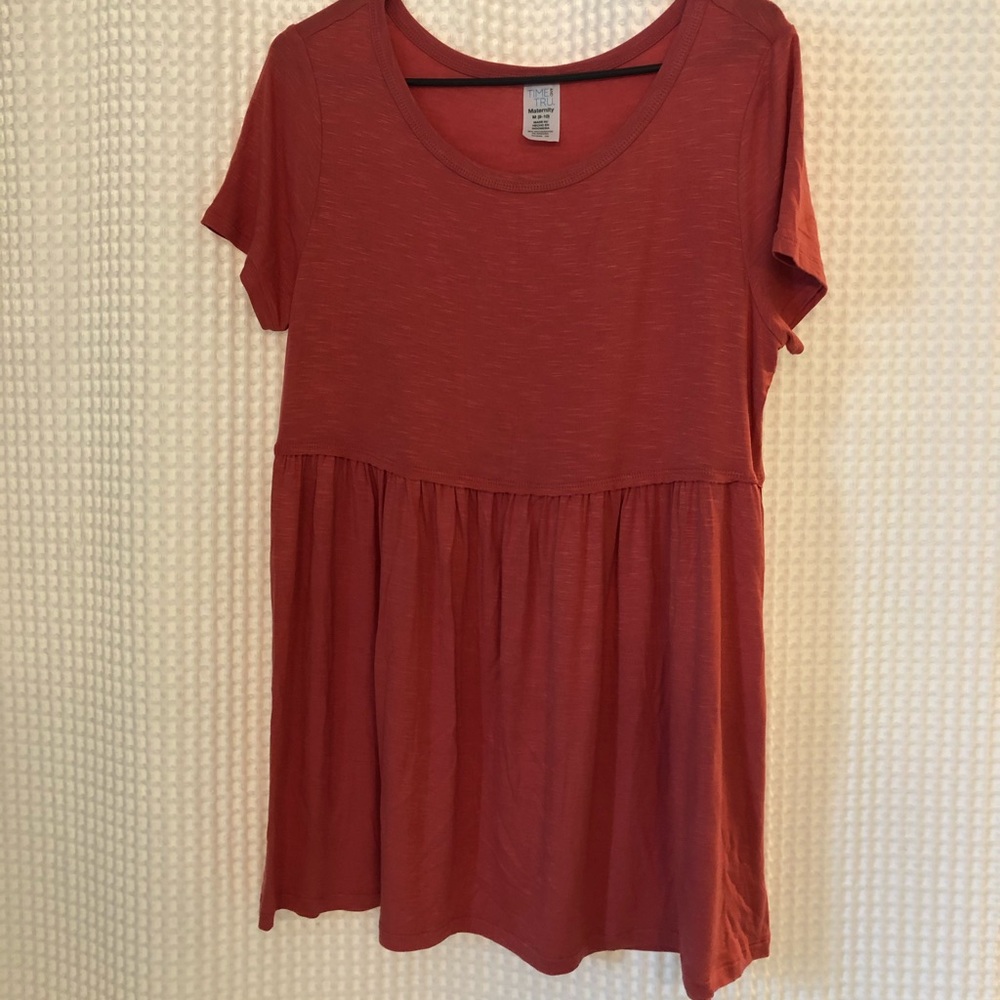 Time and tru maternity tunic top